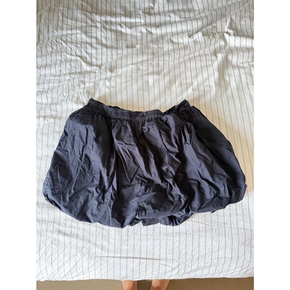 Miss Selfridge Black Mini Bubble Skirt Used Once